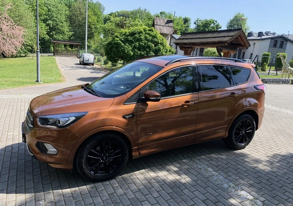 Ford Kuga cena 99900 przebieg: 89000, rok produkcji 2018 z Tolkmicko małe 781